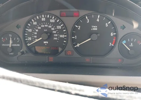 1997 BMW 3 Series 2.8L z USA, uszkodzony, nr VIN 4USCJ3321VLC01188